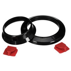 Pneumatic sander conversion kit for non-vacuum operations