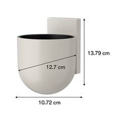 Command™ Beige Wall Planter DCR03BE-EU-CFOP