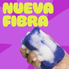 Imagen enriquecida para eCommerce, Scrub & Wipe azul, versión nueva esponja