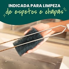 Fibra Scotch-Brite® Para Grelhas e Churrasqueiras, 1 Unidade | 3M