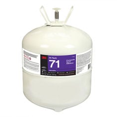 A can of 3M Hi-Tack Composite Spray Adhesive 71 Low VOC