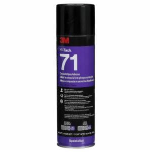 3M™ Hi-Tack Composite Spray Adhesive 71, Low VOC, Pink, 24 fl oz (Net Wt 18.04 oz), 12 Can/Case image 3M™ Hi-Tack Composite Spray Adhesive 71, Low VOC, Pink, 24 fl oz (Net Wt 18.04 oz), 12 Can/Caseimage
