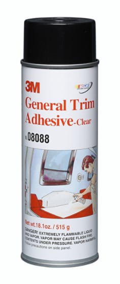 3M™ General Trim Adhesive 08088, 18.1 oz (513 g), 4/Case