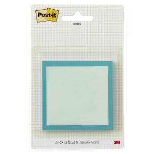 Post-it Square Notes Blue SPE-33-2, 2.9in x 2.8in (73.6mmx71mm), 75 Sheet, 100% PEFC, SGSCH-PEFC-COC-110078image