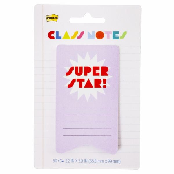 Post-it Class Notes Super Star SBTS26-CN-10