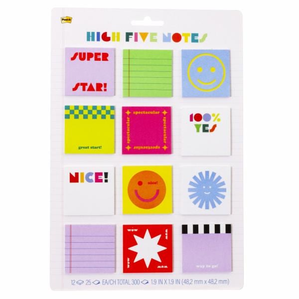 Post-it High Five Notes SBTS26-HFN-1 1.9x1.9in (48x48mm)
