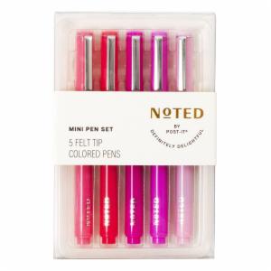 Post-it Noted NTD13-MPEN-1, Mini Pen Set Warm, 5 Pensimage
