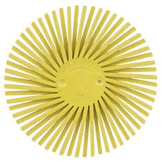 Scotch-Brite Roloc Radial Bristle Disc, RR-ZB, 80, 3 in (7.62 cm)