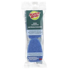 a 2 pack of Scotch-Brite Zero Scratch Dishwand Refills