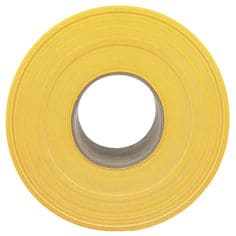 A roll of 3M Diamond Grade Rail Car Markings, 983-21, FRA ES, edge sealed, fluorescent yellow, 4 in x 50 yd
