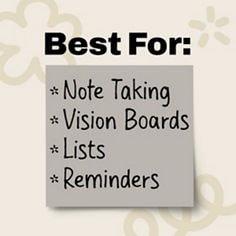 Post-it®, Neutrality Collection, B+ Image, Best for note taking, planners, lists, reminders.