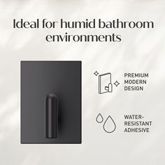Command™ DCRB02MB bplus03 image, decor, twist, ideal for humid bathroom enviroments