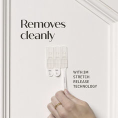 Command™ DCR02MB bplus07 image, decor, twist, removes cleanly, large metal hook