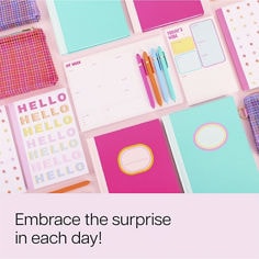 Post-it®, Evergreen Collection, Square Sticky Notes, 2.9 in x 2.7 in, 75 sheets, embrace the surprise in each day!