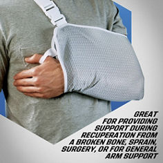 Key visual for ACE™ Arm Sling Adjustable, 207395, demonstrating product usage in B+