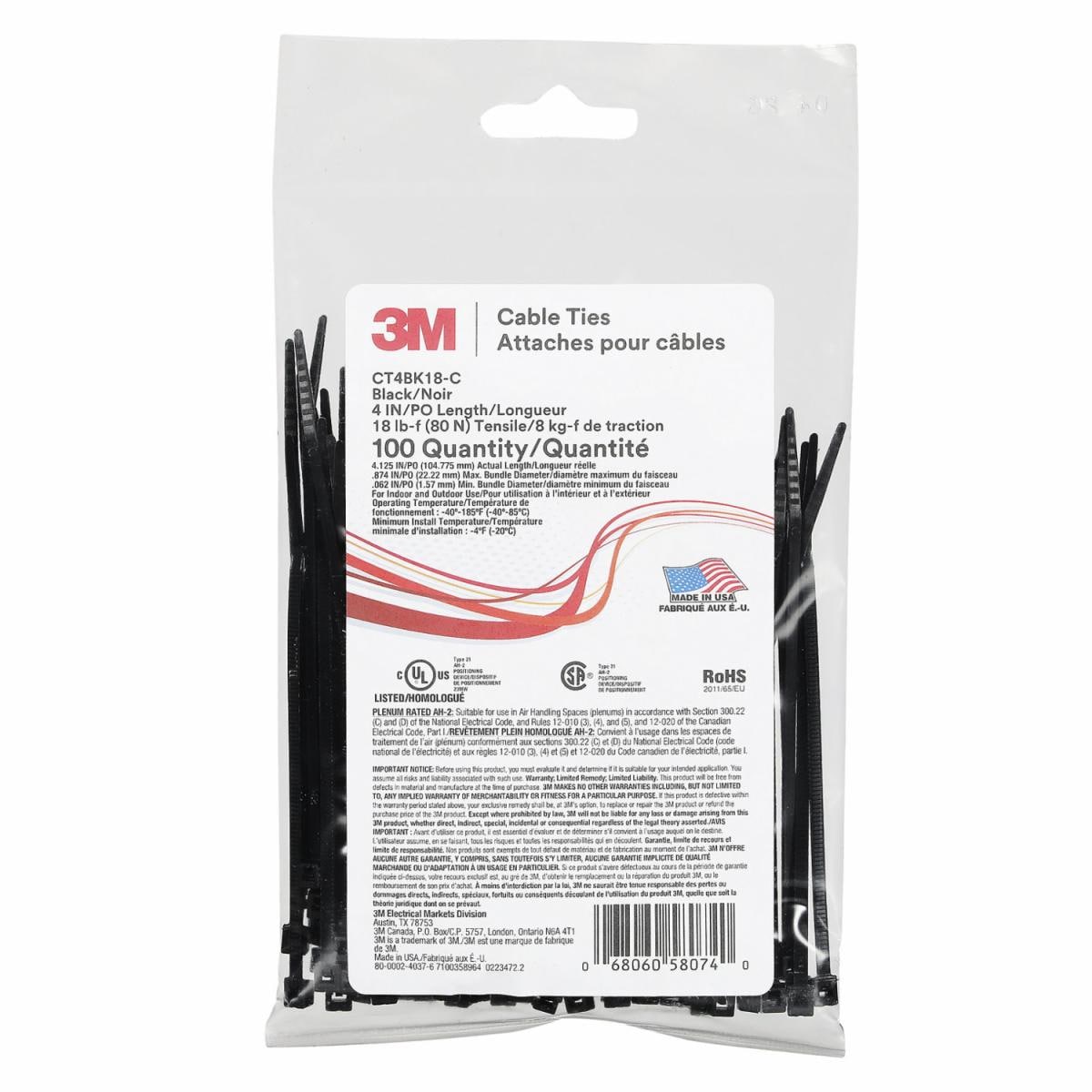 ™ Cable Tie CT4BK18-C