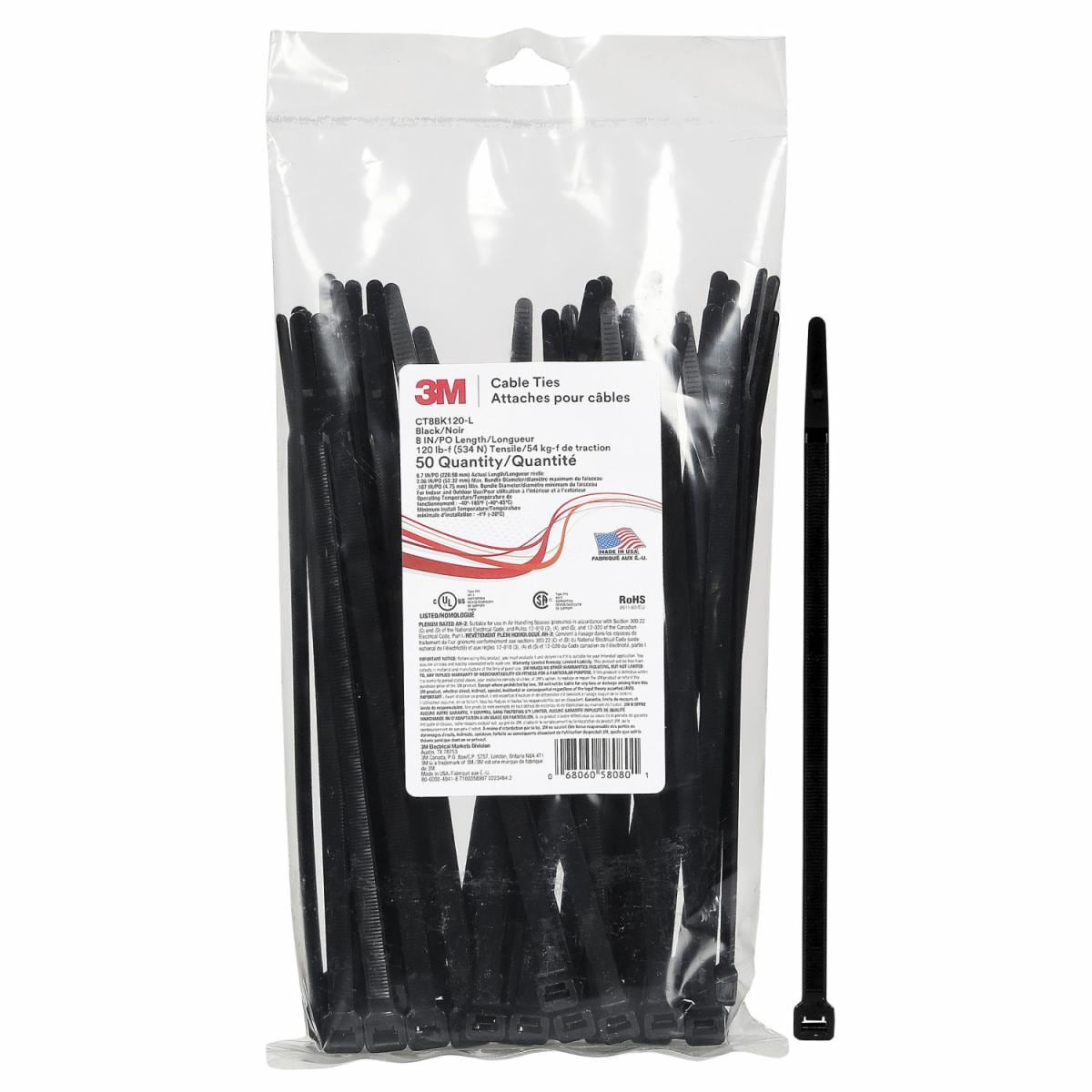 ™ Cable Tie CT8BK120-L