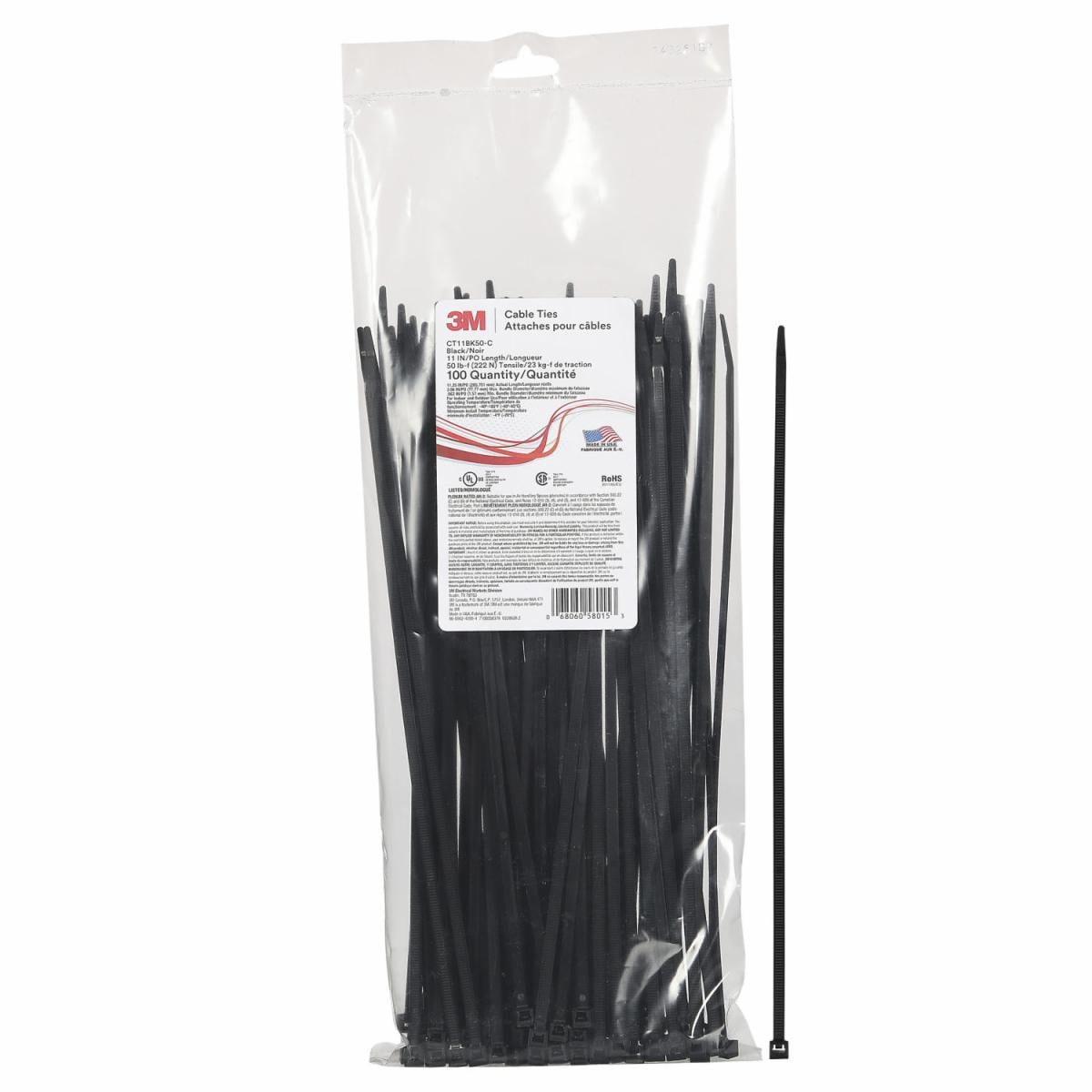 ™ Cable Tie CT11BK50-C