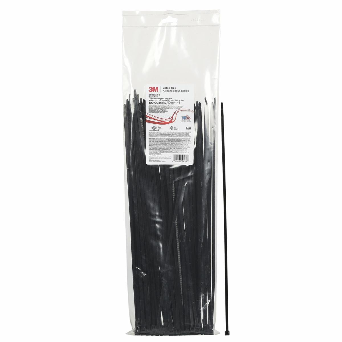 ™ Cable Tie CT15BK50-C