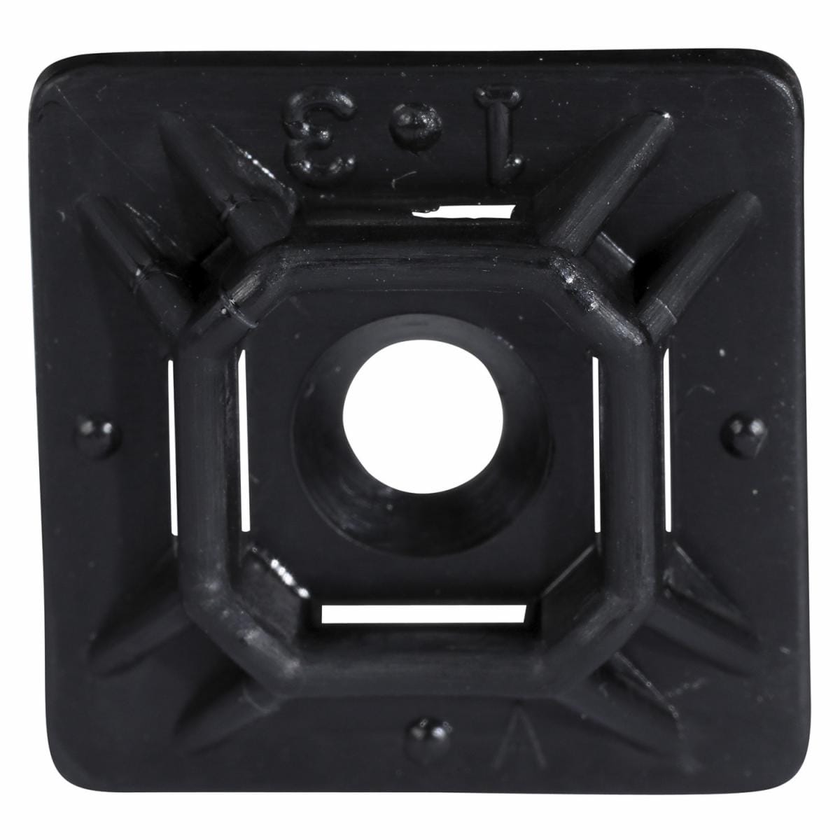 ™ Cable Tie Mounting Base CTB75X75BKA-C