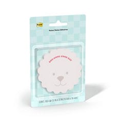 Post-it®, Pet Notes, Die Cut Dog, Center Right In Pack Image.