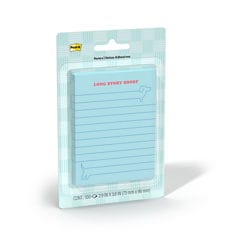Post-it®, Pet Notes, Mini List Notes, Center Right In Pack Image.