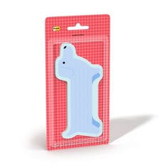 Post-it® Pet Notes Die Cut Daschund Notes, Center Right In Pack Image.