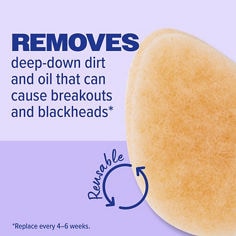 Key Visual image of Nexcare™ Buf-Puf™ Gentle Facial Sponge, catalog ID 915-06, for B+ rebrand.