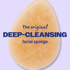 Key Visual image of Nexcare™ Buf-Puf™ Gentle Facial Sponge, catalog ID 915-06, for B+ rebrand.