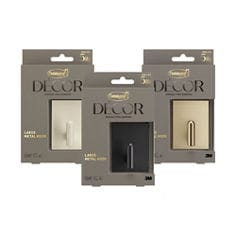 Command™ Décor Twist Collection group images large metal hook image