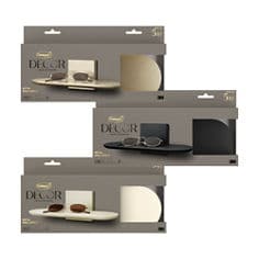 Command™ Décor Twist Collection group images metal wall shelf image