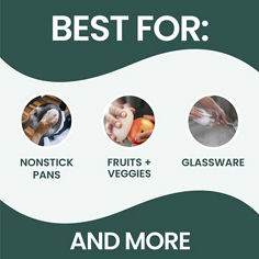 Scotch-Brite® Greener Clean™ Recycled Scrubbing Circles 215-GC, B+ Content 02. Enhanced Content, Key Visual.
