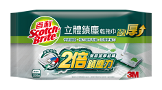 3M百利立體鎖塵乾拖巾