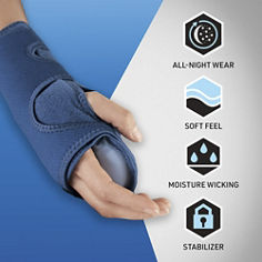 Key Visual image of ACE™ Night Wrist Sleep Support, catalog ID 209626, featuring product icons.