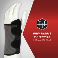 Key Visual image of ACE™ Reversible Splint Wrist Brace, catalog ID 209623, highlighting product benefit 1.