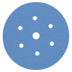Disco Abrasivo 3M™ Hookit™ Blue 321U, 152mm, 7 Furos, 120+
