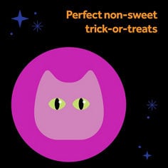 Post-it® Spooky Notes HW26-SN-DCC2 B+ image with a Halloween-themed message. Visible text includes “Perfect non-sweet trick-or-treats.”