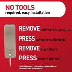 Command™ 17034BN-2ES medium hook bplus05 no tools image