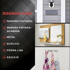 Scotch-FIX™ Extreme Double-Sided Mounting Tape, enhanced application 1, ES