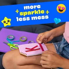 Scotch® Kids Fun Tape KT-GLTR1-4-SR, B+ Content, Image 4. Enhanced Content, Key Visual.