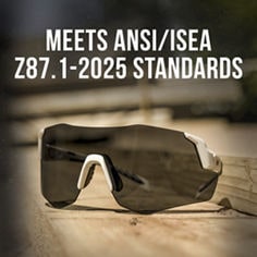 Key Visual image of 3M™ Eyewear with Scotchgard™ Protector, Gray/Black, catalog ID 47315. B+ Content