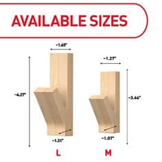 Command™ woods modern Light Wood 17420LW bplus01 image