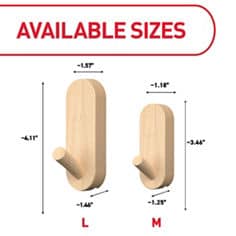 Command™ woods traditional Light Wood 17422LW bplus01 image