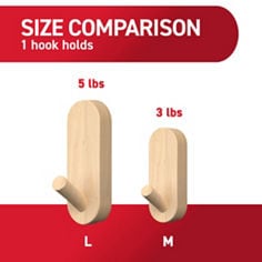 Command™ woods traditional Light Wood 17422LW bplus04 image