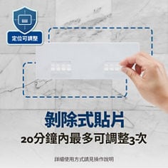 產品特點：剝除式貼片