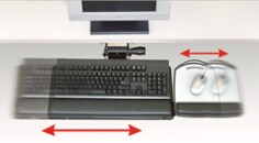 3M(TM) Adjustable Keyboard Tray AKT150LE RGB