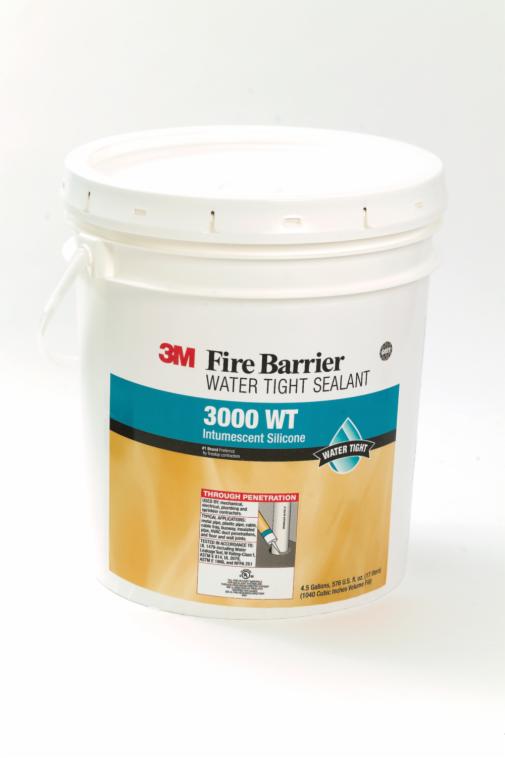 3M™ Fire Barrier Water Tight Sealant 3000 WT, 4.5 gallon, Pail, 1/case 3M Malaysia