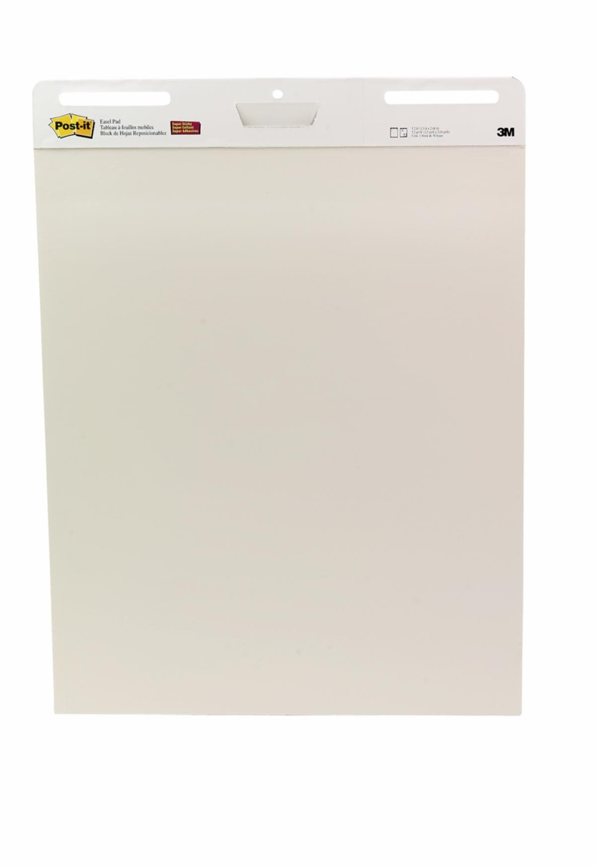 Postit® Easel Pads, White, 635 x 774 mm, 2/Pack, 559 3M