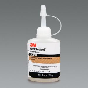 3M™ Scotch-Weld Instant Adhesive CA40H, Clear, 1 fl oz, 12 Bottles/Case image 3M™ Scotch-Weld Instant Adhesive CA40H, Clear, 1 fl oz, 12 Bottles/Caseimage