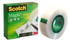 Scotch Magic Tape 810, unsichtbar, 19mmx33m, B¸ropackung